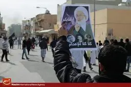 مردم بحرین مقابل منزل شیخ عیسی قاسم تجمع کردند