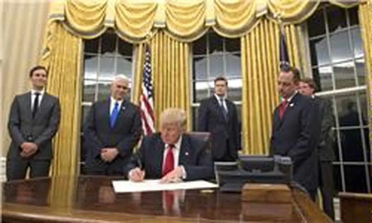 ترامپ "توافق همکاری‌های دو سوی اقیانوس آرام" را لغو کرد