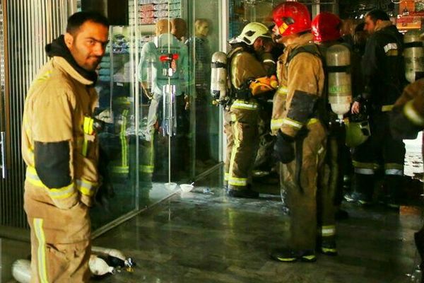 پخش زنده مراسم تشییع شهدای آتش نشان از شبکه پنج