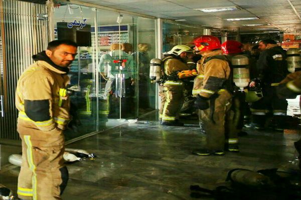 پخش زنده مراسم تشییع شهدای آتش نشان از شبکه پنج