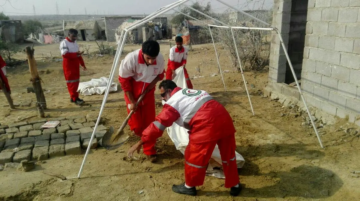 امدادرسانی به ۱۱ هزار تن از متاثران سیل و آب‌گرفتگی سیستان و بلوچستان