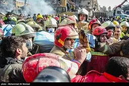 مراسم تشییع شهدای آتش‌نشان دوشنبه برگزار می‌شود