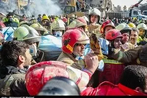 مراسم تشییع شهدای آتش‌نشان دوشنبه برگزار می‌شود