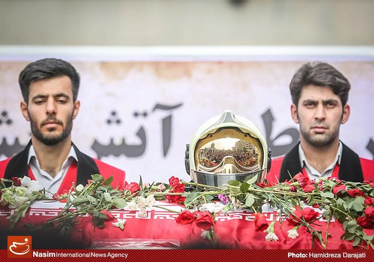 فراخوان فرمانداری تهران برای حضور مردم در مراسم تشییع شهدای آتش‌نشان