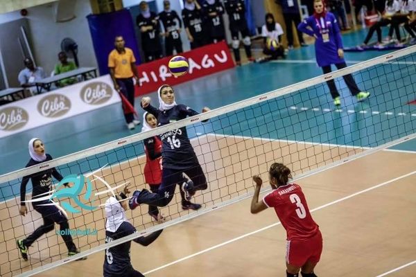 تیم ملی والیبال بانوان ایران با اقتدار قهرمان آسیای مرکزی شد
