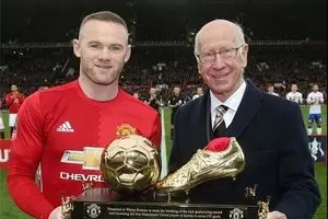 کفش‌ و توپ طلا به رونی اهدا شد + عکس