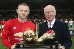 کفش‌ و توپ طلا به رونی اهدا شد + عکس