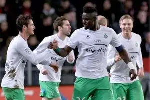 سن‌اتین با پیروزی بر تولوز رتبه پنجم را پس گرفت