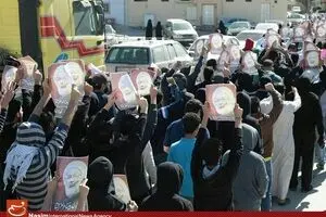 ادامه تحصن و تظاهرات شیعیان بحرین در دفاع از آیت‌الله عیسی قاسم