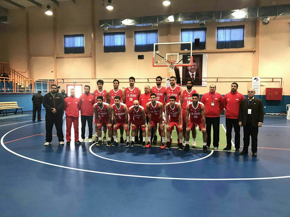برتری تیم ملی بسکتبال برابر سوریه