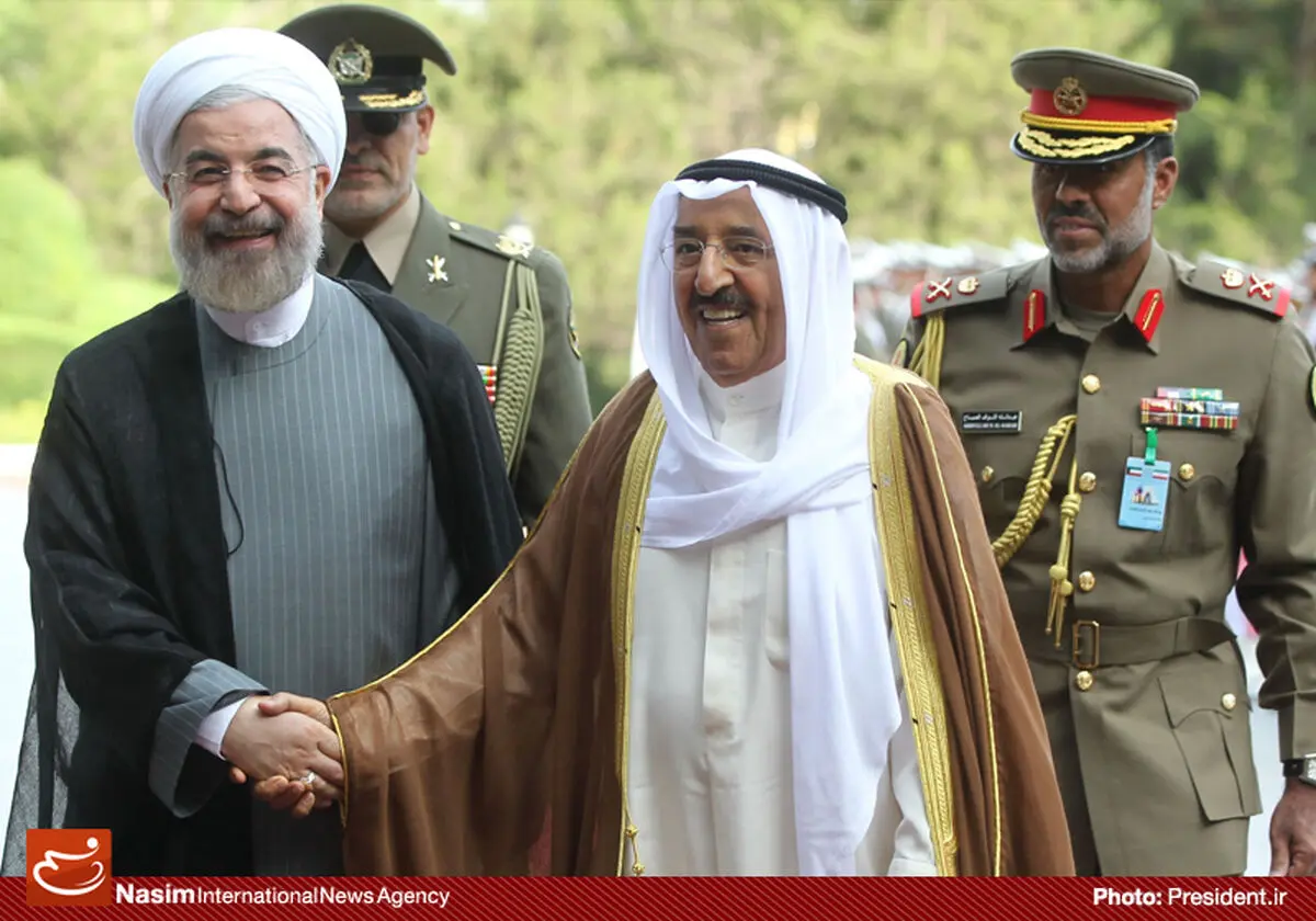 جزئیات پیام امیر کویت به روحانی/ اعلام کشورهای عربی برای بهبود رابطه با ایران و حل مسئله یمن