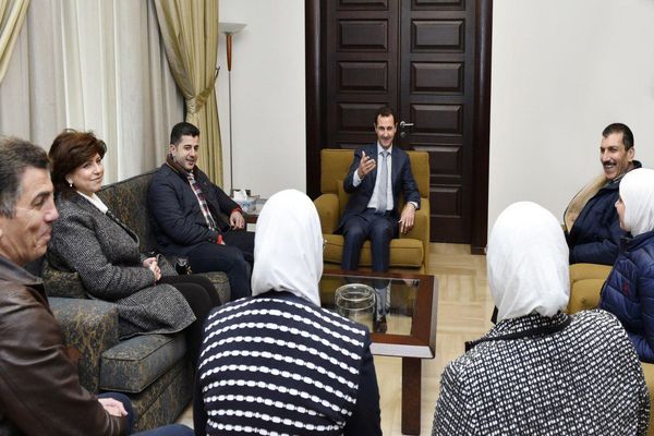 بشار اسد به شایعه‌ها در مورد سلامتیش پایان داد