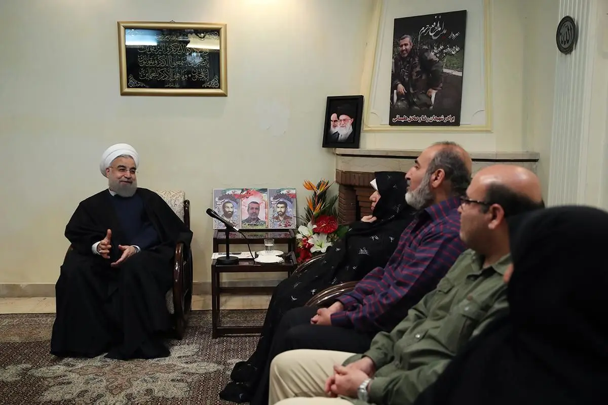 امیدوارم خادمان خوبی برای خانواده شهدا و مردم عزیز ایران باشیم