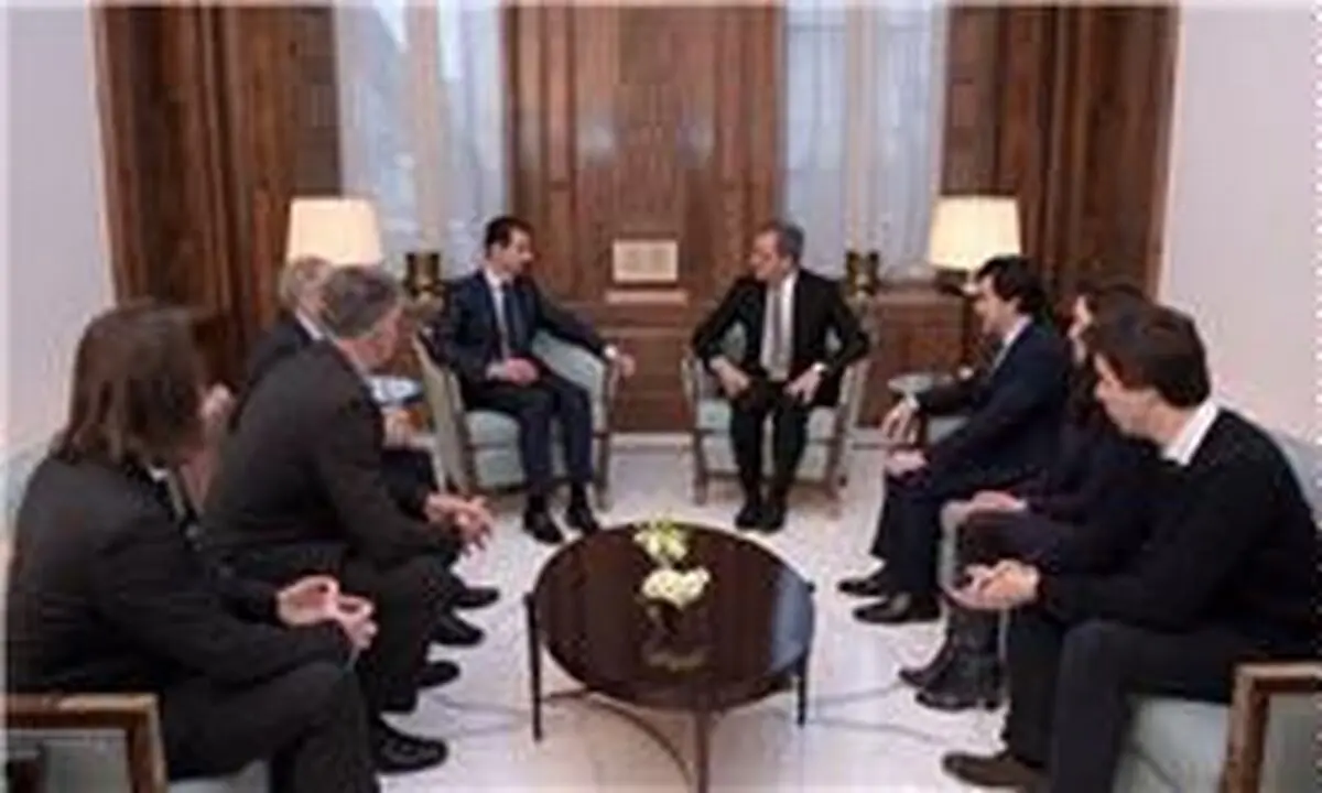 هیات پارلمانی بلژیک وارد دمشق شد