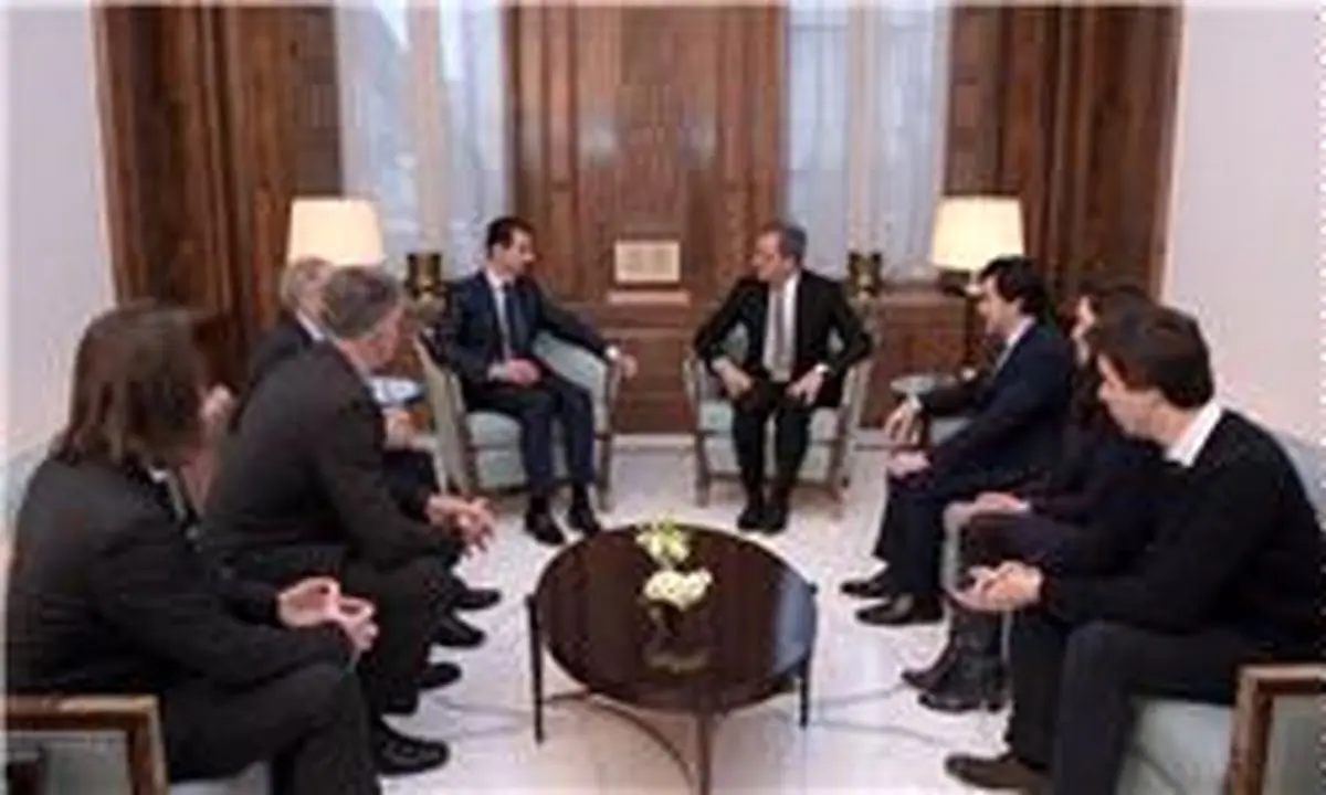 هیات پارلمانی بلژیک وارد دمشق شد