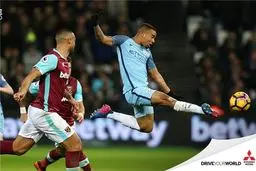 منچستریونایتد روی نوار تساوی/ برد پر گل من‌سیتی برابر وستهام