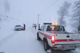 امدادرسانی به ۳ هزار و ۴۰۰ تن از هموطنان گرفتار در برف و کولاک/ اسکان اضطراری ۷۸۰ تن