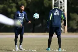 آبی‌ها تا بازی با السد پشت درهای بسته تمرین می‌کنند