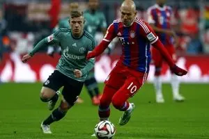 بایرن مونیخ مقابل شالکه متوقف شد