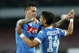 ناپولی، بولونیا را گلباران کرد