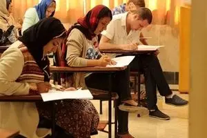 حضور دانشجویان روسی و مقدونی برای یادگیری زبان فارسی در ایران