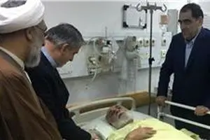 وزیر ارشاد از حجت‌الاسلام ناطق نوری عیادت کرد