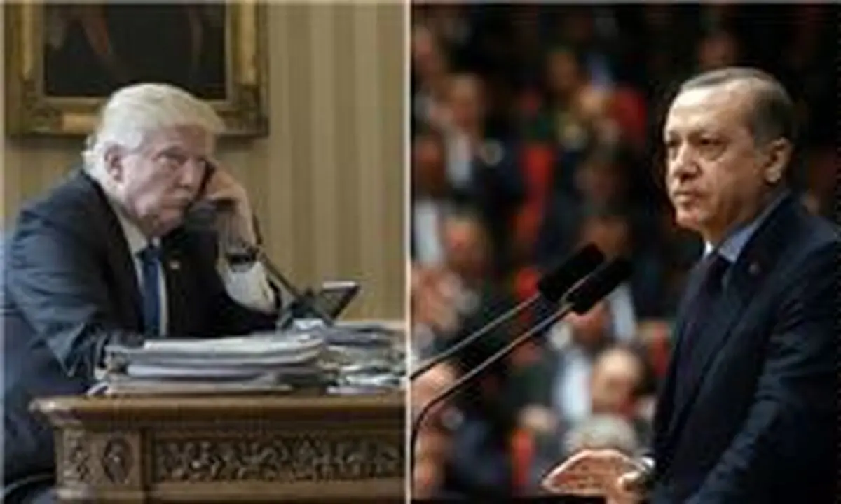 ترامپ و اردوغان برای اولین بار گفتگو کردند