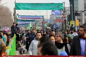 خیابان انقلاب آماده میزبانی از راهپیمایان ۲۲ بهمن