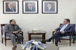 تسلیم پیام دعوت لاریجانی به رئیس مجلس اردن
