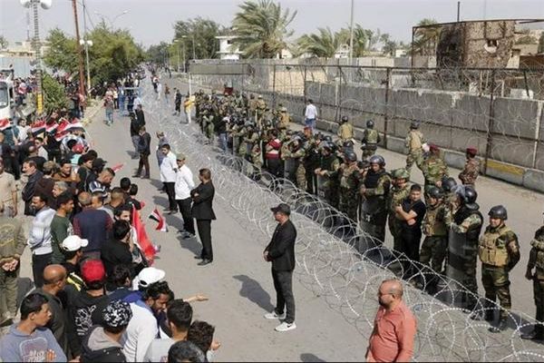 ۴ کشته و ۳۲۰ زخمی در جریان تظاهرات امروز بغداد
