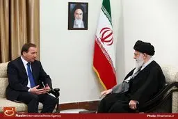 دیدار نخست‌وزیر سوئد و هیأت همراه با رهبر معظم انقلاب