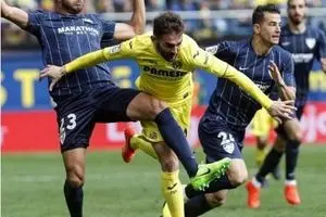 توقف ویارئال ۱۰ نفره برابر مالاگا