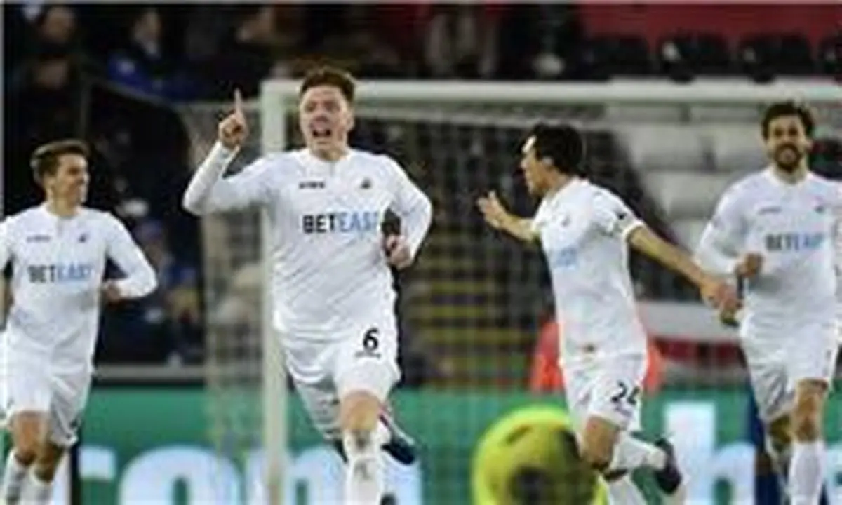 پروزی خانگی سوانسی مقابل لسترسیتی