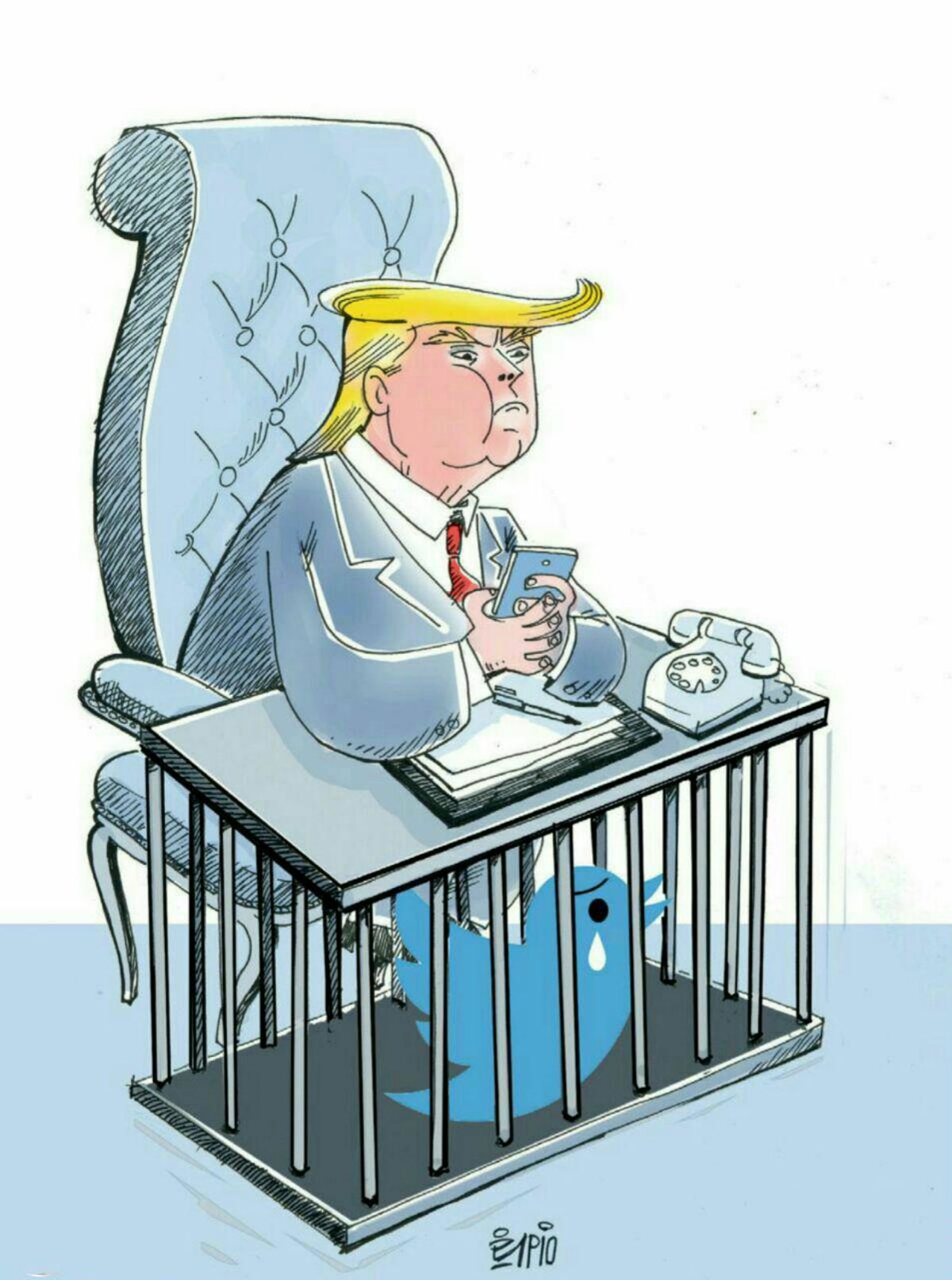 ترامپ توئیترباز
