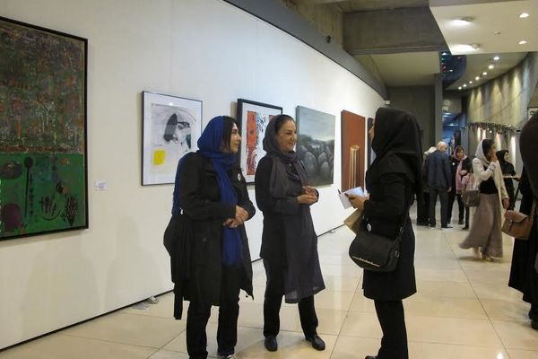 فروش سالانه انجمن هنرمندان نقاش ایران در گالری پردیس ملت