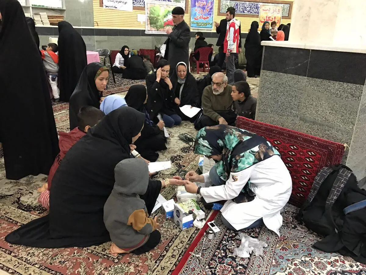 فعالیت جهادی پزشکی در شهرستان پیشوا + تصاویر
