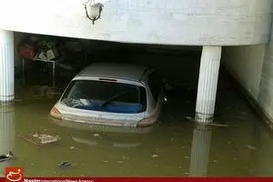 تصاویری از سیل جهرم