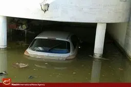 تصاویری از سیل جهرم