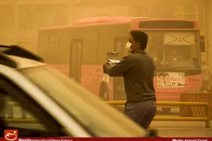 کاهش گرد و غبار از اواسط امروز در خوزستان و بوشهر