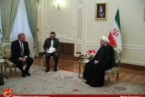 دیدار وزیر امور خارجه لوکزامبورگ با رئیس‌جمهور