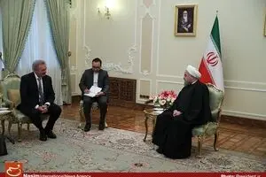 دیدار وزیر امور خارجه لوکزامبورگ با رئیس‌جمهور