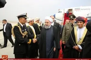 سفر حسن روحانی به عمان