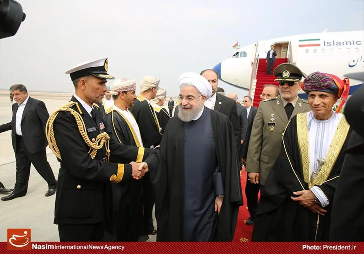 سفر حسن روحانی به عمان