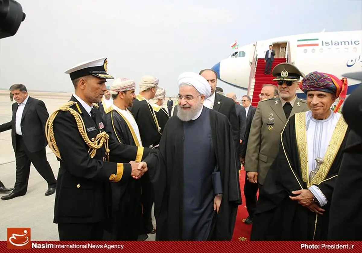 سفر حسن روحانی به عمان