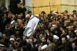 مراسم چهلمین روز درگذشت آیت الله هاشمی در حرم امام (ره) برگزار شد