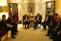 رایزنی ظریف با موگرینی و وزرای خارجه انگلیس روسیه، فرانسه، ترکیه و عمان در مونیخ + تصاویر