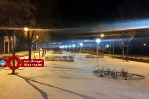 عکس خبری :: برف، سنندج را سفیدپوش کرد