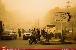 غلظت ریزگردها در آبادان ۱۸ برابر حدمجاز/ اهواز ۱۱ برابر حد مجاز
