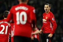 صعود شیاطین سرخ به یک‌ چهارم‌ نهایی با گل زلاتان