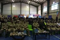 بیمارستان صحرایی نیروی زمینی سپاه در تایباد افتتاح شد + عکس